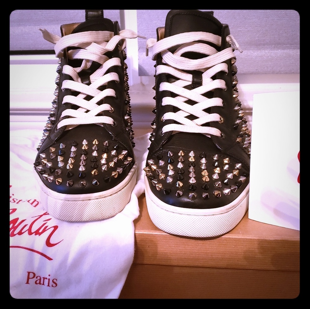 Christian Louboutin Louis Spikes size 45 US 12